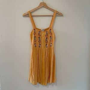 Forever 21 Embroidered mini dress